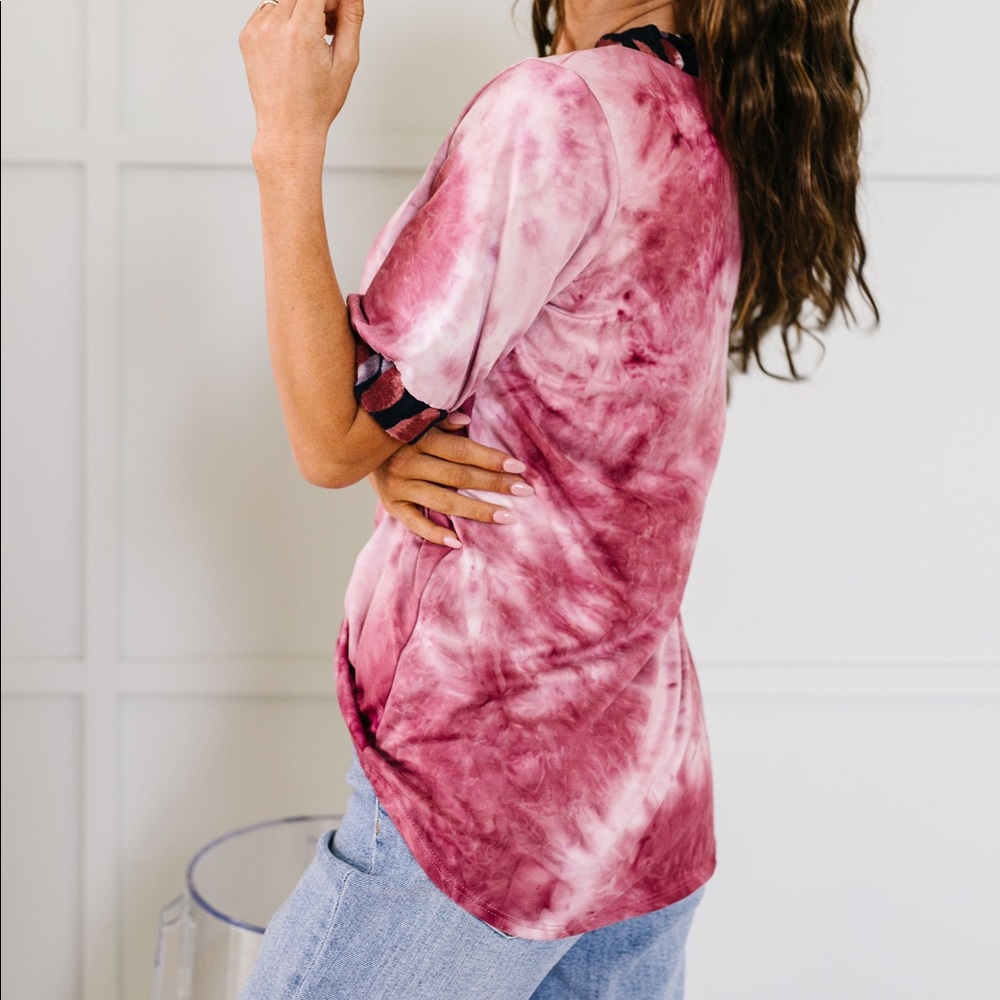 FINAL PRICE❗️Jungle Expedition Top in Wine - Picture 5 of 13